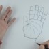 How to draw a basic hand