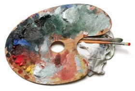 painting palette