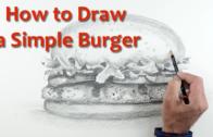 Start Drawing: PART 10 – Draw a Burger