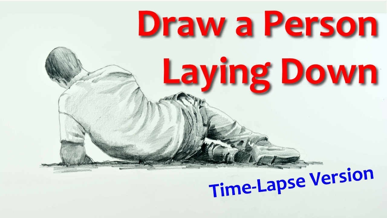 How to Draw a Person Lying Down