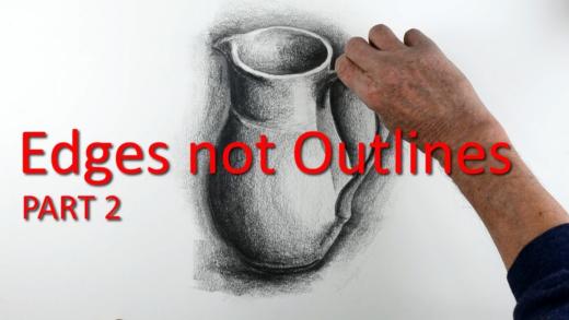 Drawing Basics: Edges not Outlines How to Draw a Jug