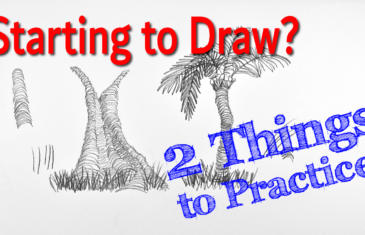 Starting to draw? Two things to practice