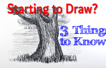 Starting to Draw Part 3 3 things to know