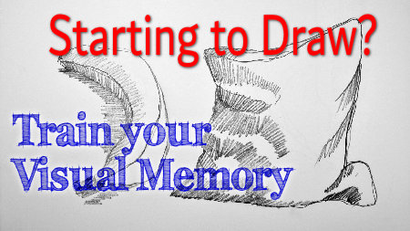 Learn to draw by training your visual memory