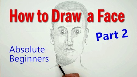 How to Draw a Face in proportion