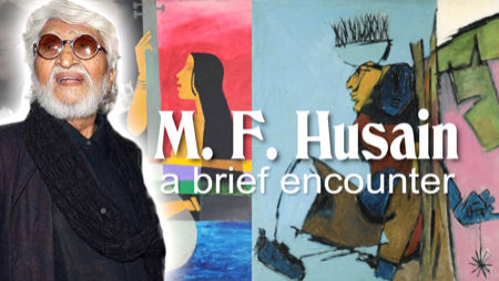 Indian artist M. F. Husain