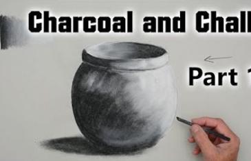 how to draw with charcoal and chalk