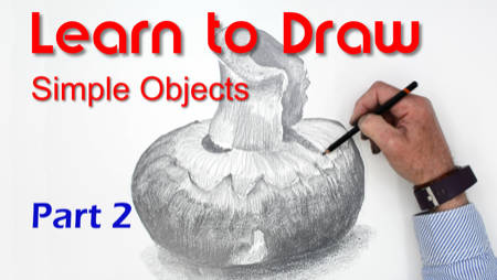 Learn to draw a mushroom