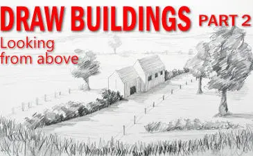 How to draw buildings from above